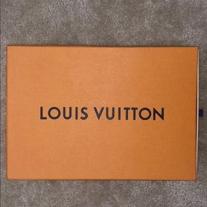 Authentic Louis Vuitton Shoes Box